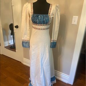 Vintage BLACK LABEL GUNNE SAX maxi dress